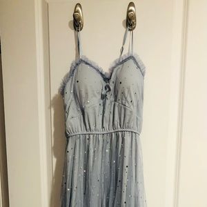 Light blue sparkly dress